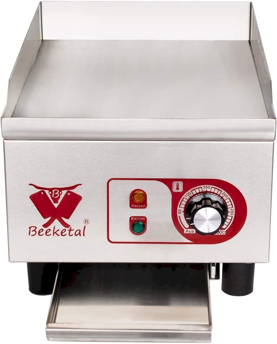 Cucinare & Grigliare: Beeketal Grillplatte Elektrogrill BHGP-4 – Nuovo e nell'imballaggio originale da Bottighofen venduto da zaap 3