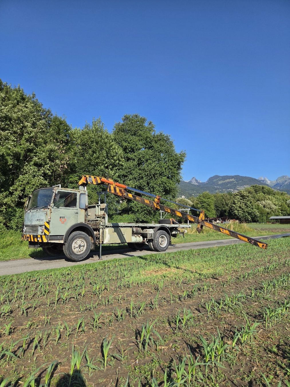 FBW Autocarri: Camion grue FBW  – Usato da Troistorrents venduto da Emilien18 8