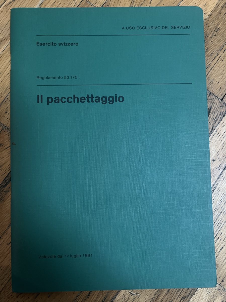 Libri: Il pacchettaggio – Usato da monte carasso venduto da Chanel82
