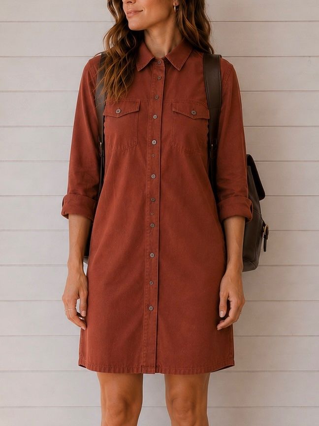 Vestiti: A.P.C. Kleid Alpine Brique – Gr. 34 – Nuovo e nell'imballaggio originale da Illnau venduto da Monkky