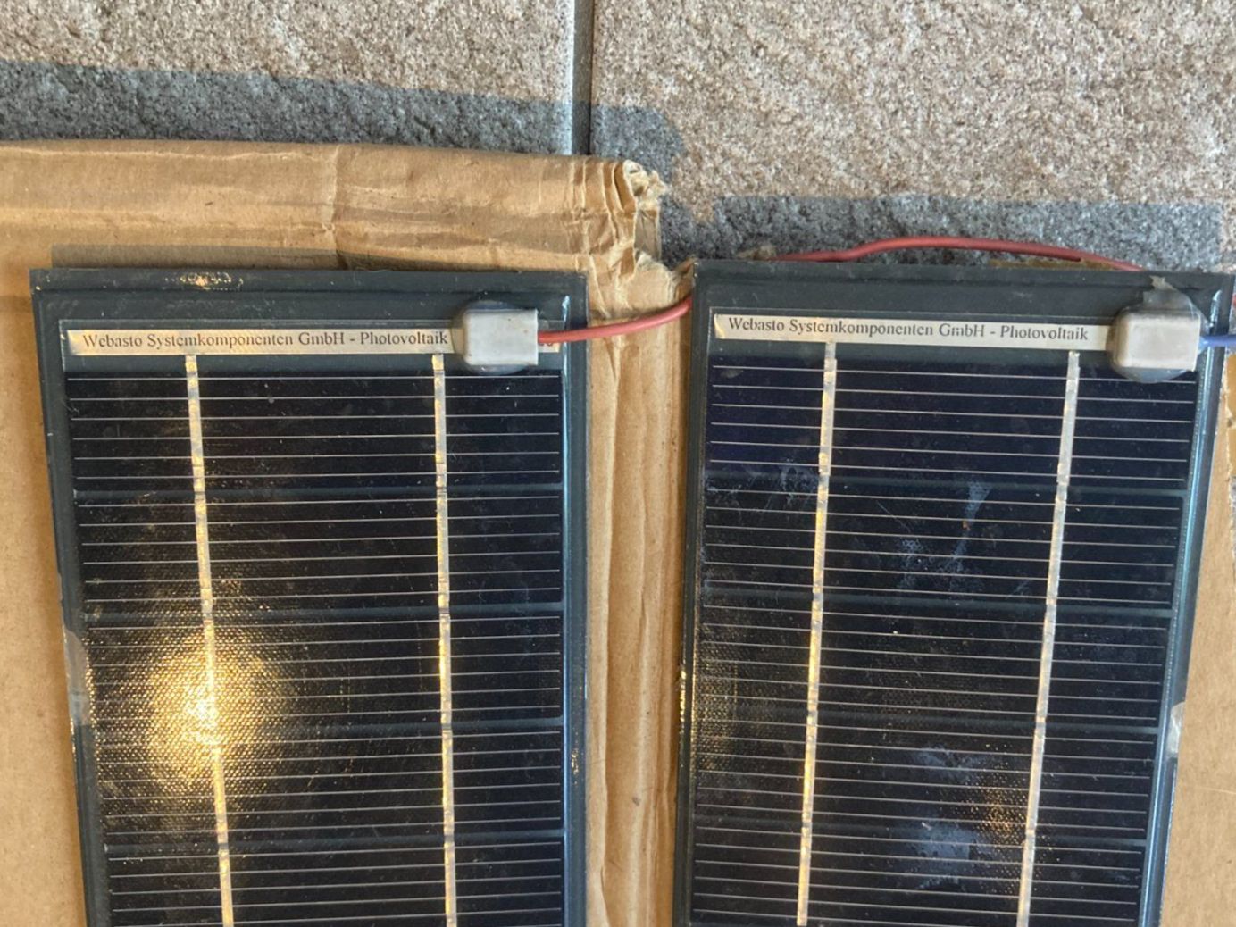 Dispositivi a energia solare: Solarpanels - Solarimpulse - Diverse flexibel / Glas – Usato da Heimberg venduto da Mehrwertdienst 4