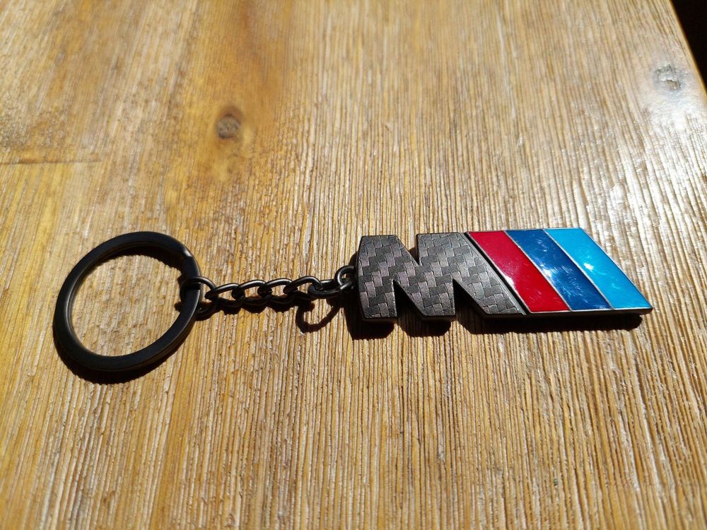 BMW M Performance Schlüsselanhänger - Edelstahl Keyring Mit Logo