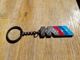 Schlüsselanhänger BMW M Power aus massivem Metall