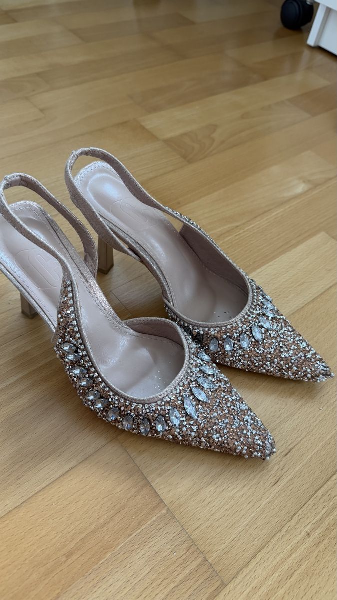 Scarpe da donna: High heels Glitzer Gr. 38 – Usato da Brunnen venduto da browneyes_007