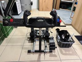 Saitek Pro Flight Yoke System avec support