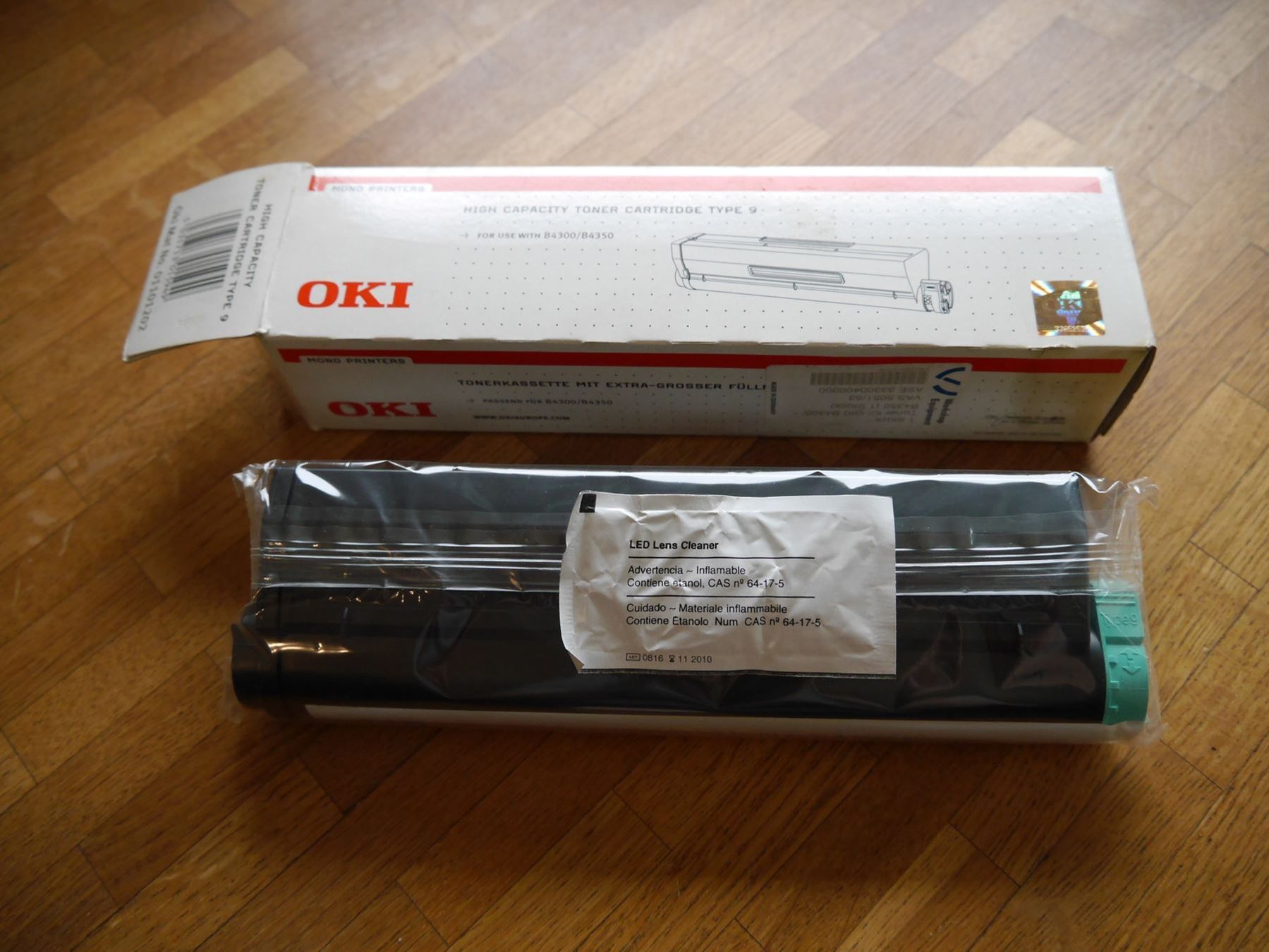 Oki Druckerpatronen & Toner: OKI Toner 01101202 B4300/B4350 schwarz – Neu und originalverpackt aus Oensingen von CH-Techniker 1