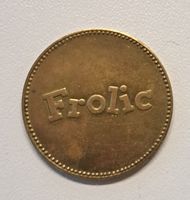 Frolic / Caniche Pudel Jeton/ Münze, selten