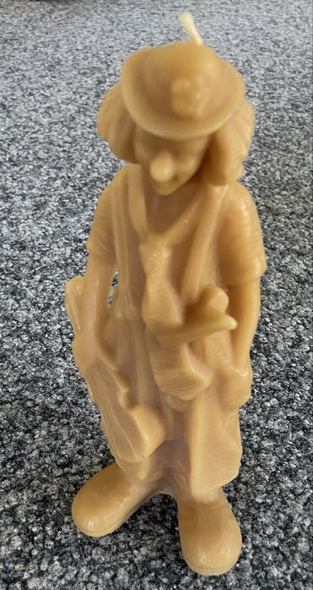 Candele: Kerzenfigur Bienenwachs, neu – Nuovo (secondo la descrizione) da Au ZH venduto da Jaggy4 1