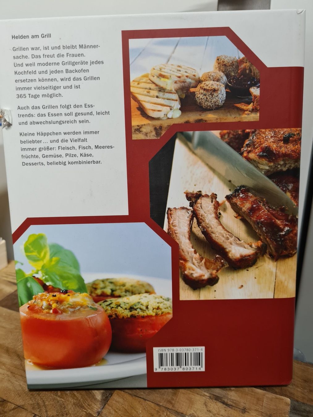 Bücher: Kochbuch / Helden am Grill – Gebraucht aus Amriswil von used2use 1