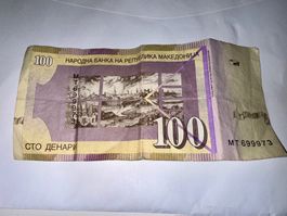 Mazedonien 100 Denari 2002