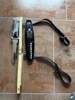 Tauchmesser Scubapro Edelstahl mit Scheide neuwertig