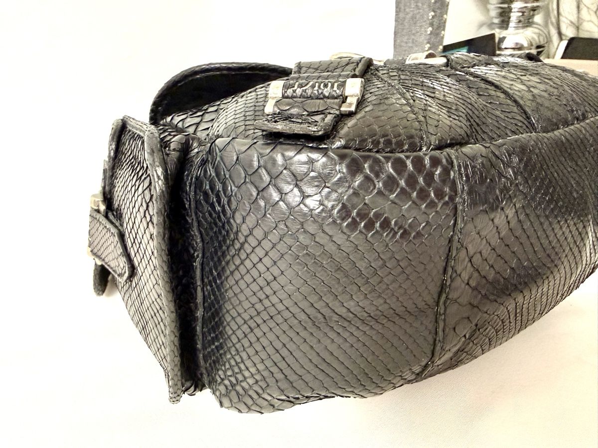Dior Sacs femmes: Dior Handtasche Python Leder Schwarz - Top Zustand! – D'occasion à Zürich par Nazerali8002 5
