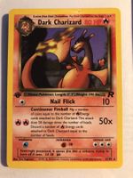Dark Charizard 1st (rare) Team Rocket - LP/NM - ab 1.-