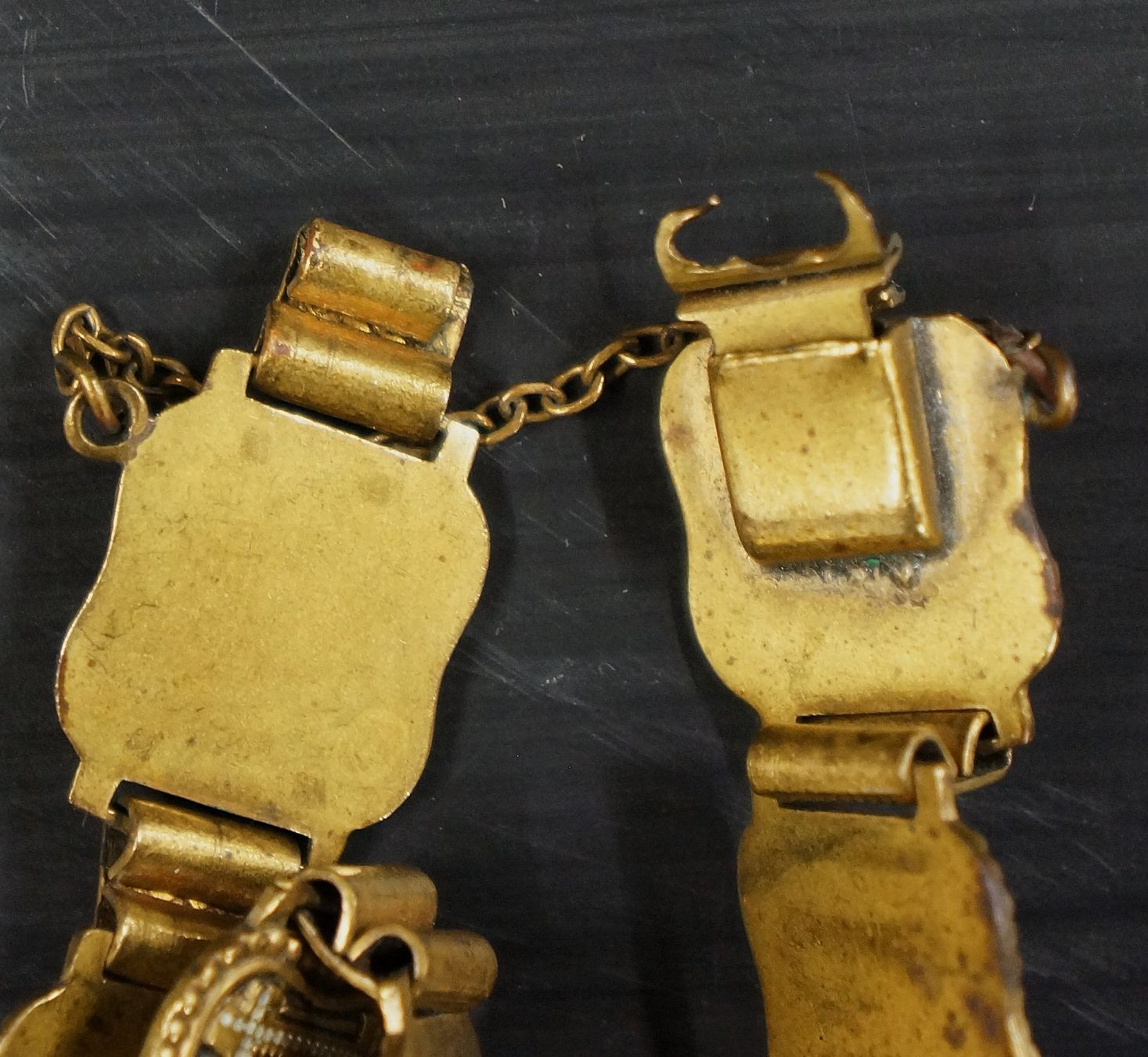 Bracelets: Antikes Armband mit Sicherheitskette – Défectueux à Basel par bk_brockibasel 3
