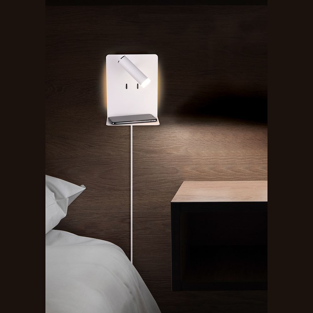 Lampen: LED Wandleuchte, Weiss, 16 cm x 20 cm – Neu (gemäss Beschreibung) aus Kreuzlingen von Smart-Light 1