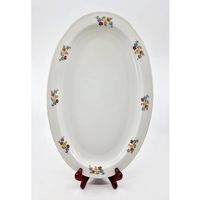 Plat ovale en porcelaine  - Swiss Langenthal