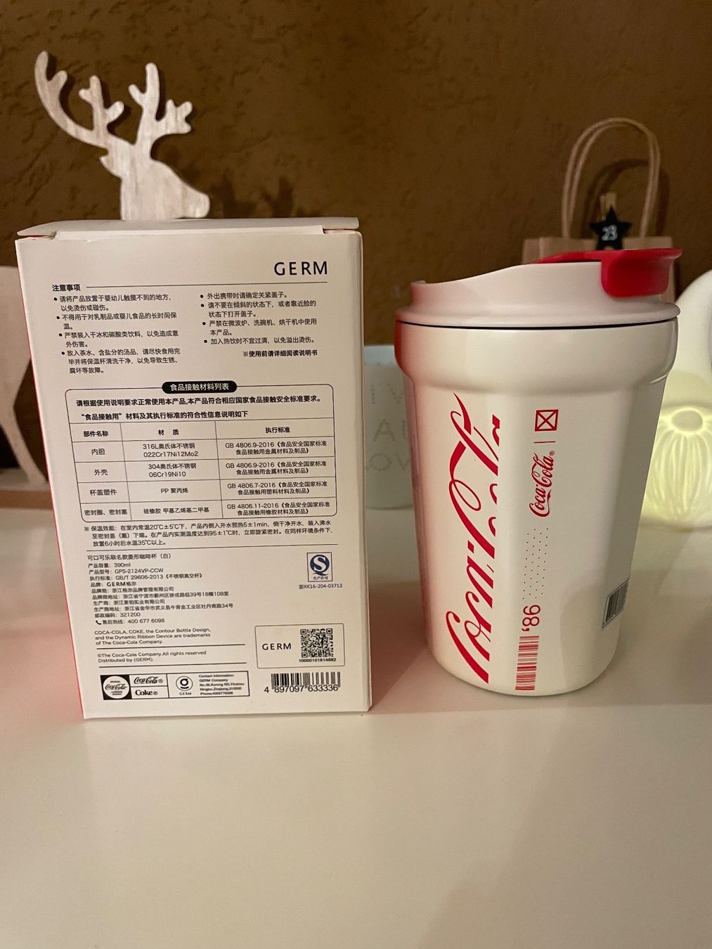 Tazze: Mug tasse Coca Cola GERM NEW_collector – Nuovo e nell'imballaggio originale da Pully venduto da kaba07 1