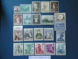 Österreich Lot 1960/61 postfrisch **
