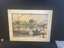 TABLEAU SIGNÉ SANCHO