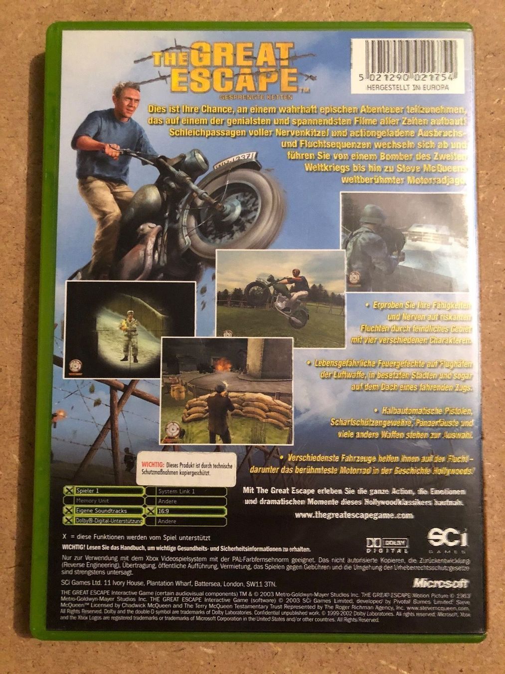 Giochi: The Great Escape für Xbox – Usato da Kestenholz venduto da Mad18 1