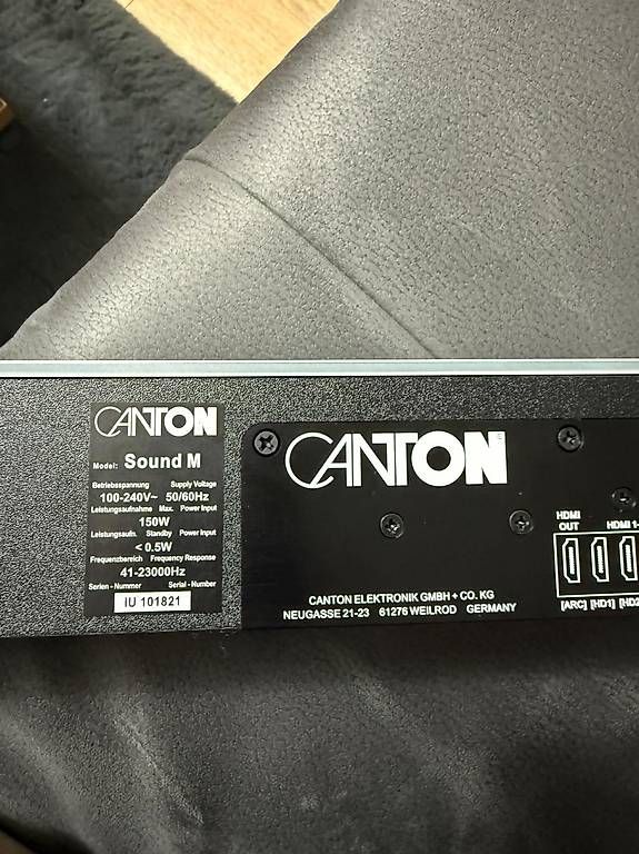 Lautsprecher: Canton Sound M, Canton Smart Sub 8 – Gebraucht aus Adlikon b.Regensdf von dammgarage8108 4