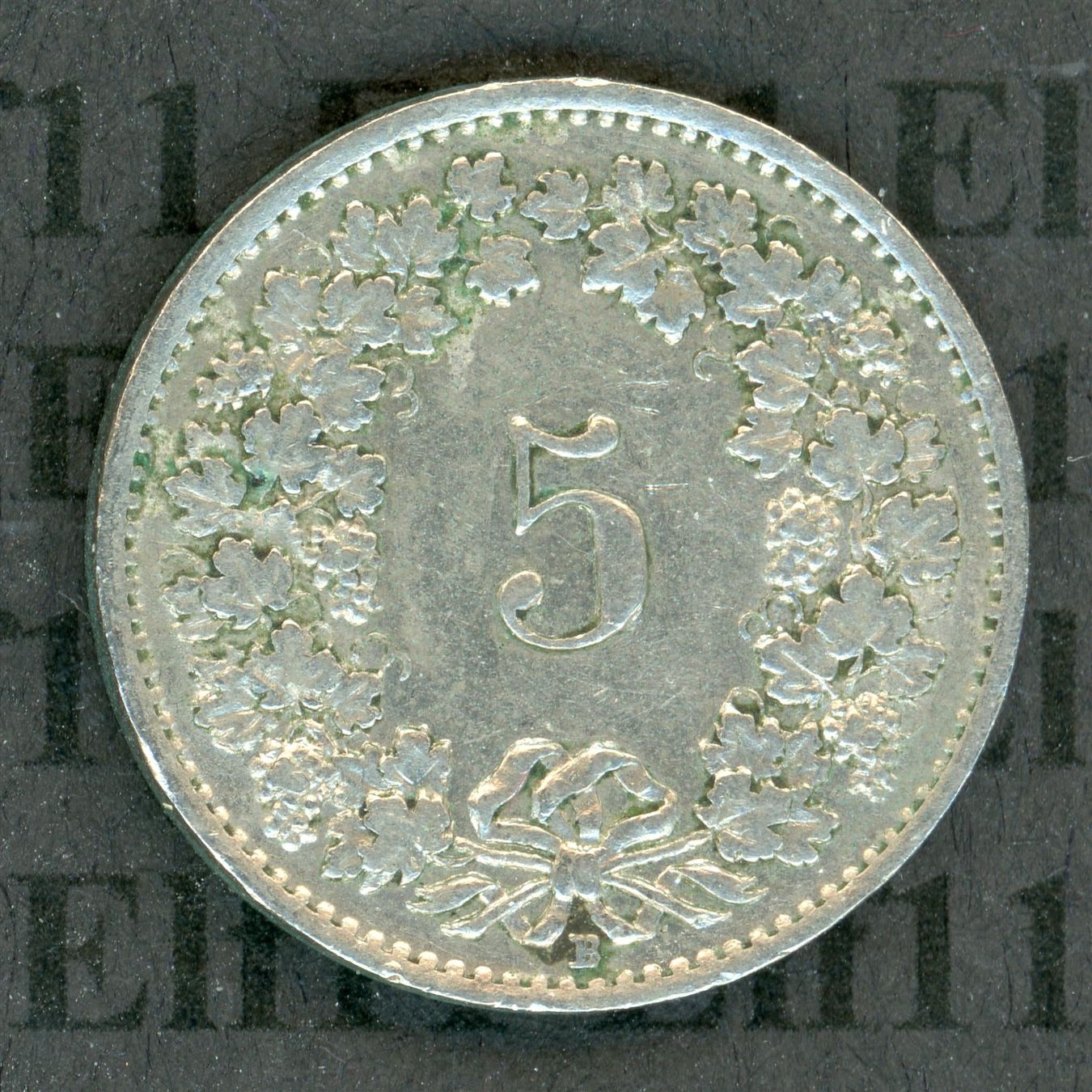 Tutti le monete: CHF___0.05 1947 ss-vz 5 Rappen – Usato da Widnau venduto da Elf11 1