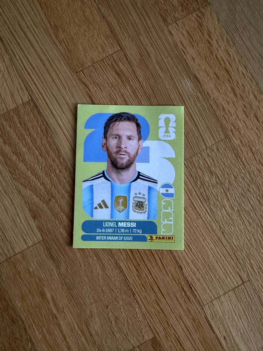 Autocollants: Lionel Messi Sticker Wm 2026 – Neuf (Voir description) à Ittigen par mrv_jjl9