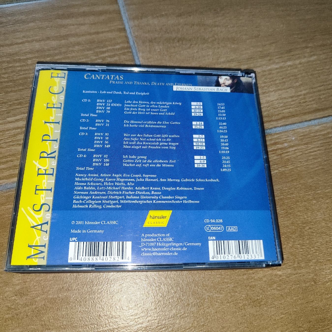 CD: Bach - Kantaten 4CD – Usato da Lamone venduto da ken_8y7h 1