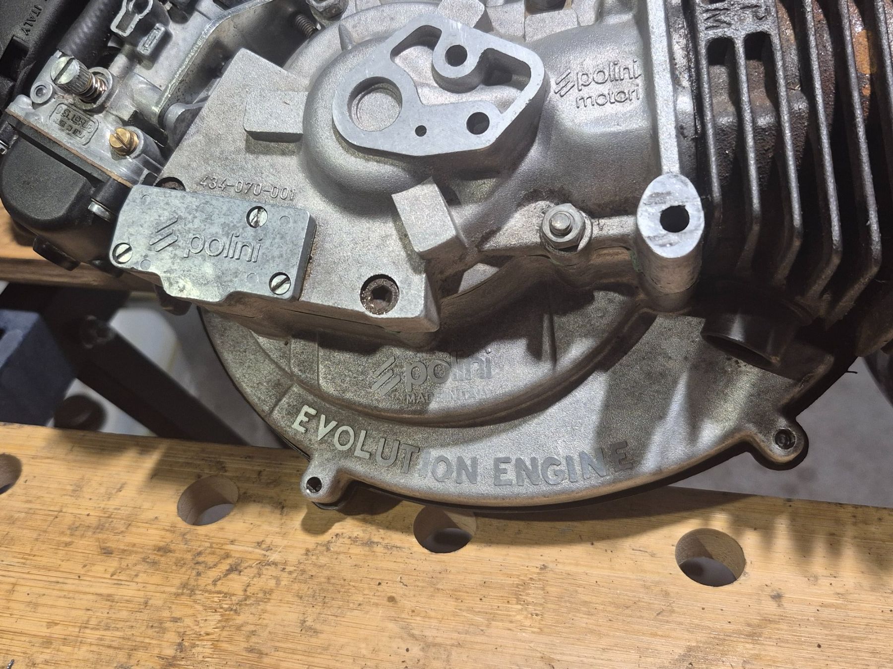 Piaggio Parti ricambio per ciclomotori: Moteur Polini 75cc évolution engine Piaggio Ciao – Usato da Collombey venduto da mot_ryp9 2