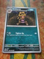 POKEMON  Krokorok  I  BLK EN  058/086  HP100  2025