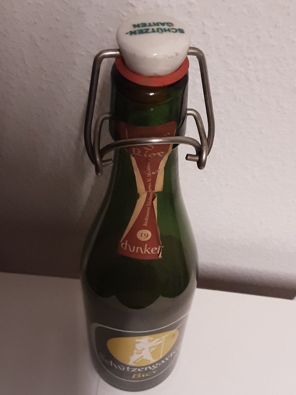 Bicchieri, Caraffe & Bottiglie: Bierflasche Schützengarten 1962 Geschenkidee! – Usato da Bronschhofen venduto da Faentl59 2