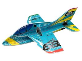 Cartoon Jet Rocket Roll 68, Spw 570mm, KIT-Version aus EPP