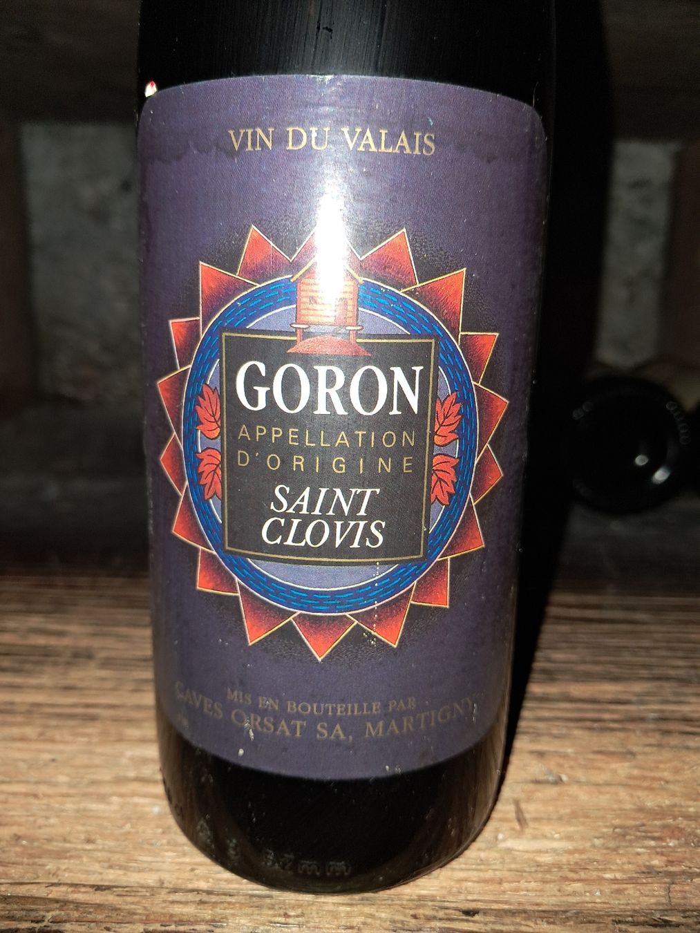 Wein: Goron du Valais Saint Clovis 1991 – Neu und originalverpackt aus Le locle von juliensaran 1