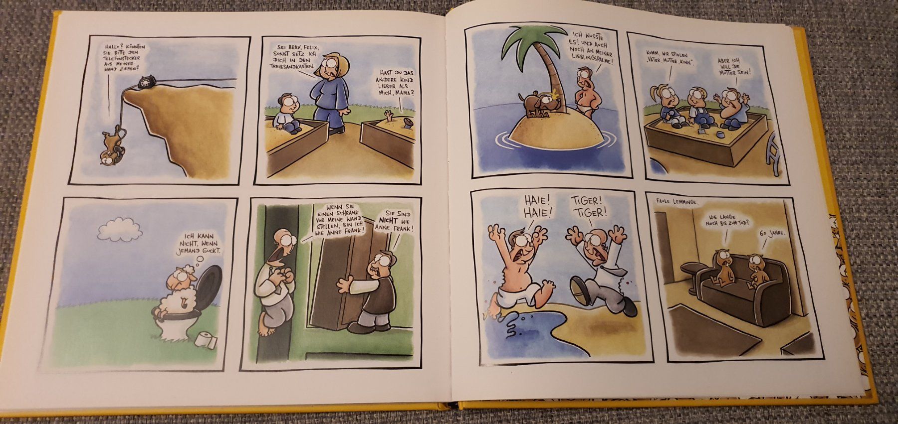 Fumetti: Nichtlustig 3 - Joscha Sauer Comicbuch Carlsen – Usato da Jona venduto da VivianPatrick 1