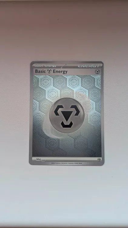Pokémon Carte collezionabili: Pokémon | EN | SVE | Reverse Holo | Basic Metal Energy (005) – Usato da Basel venduto da NeoNoir
