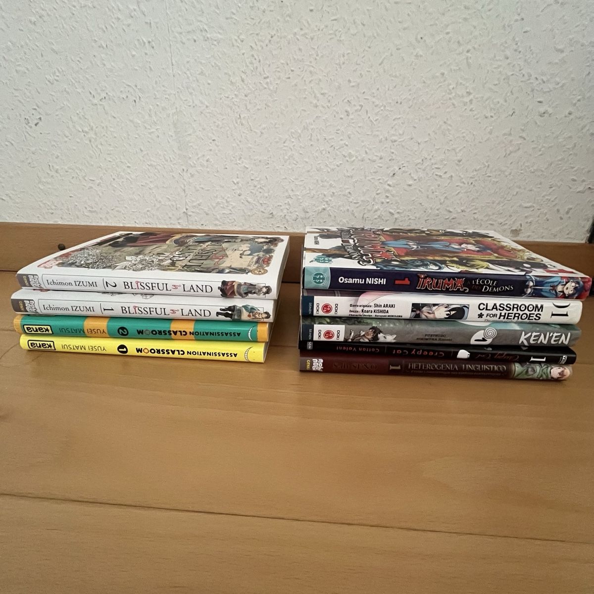Comics: Lot 9 mangas – Gebraucht aus Geneve von maremonte