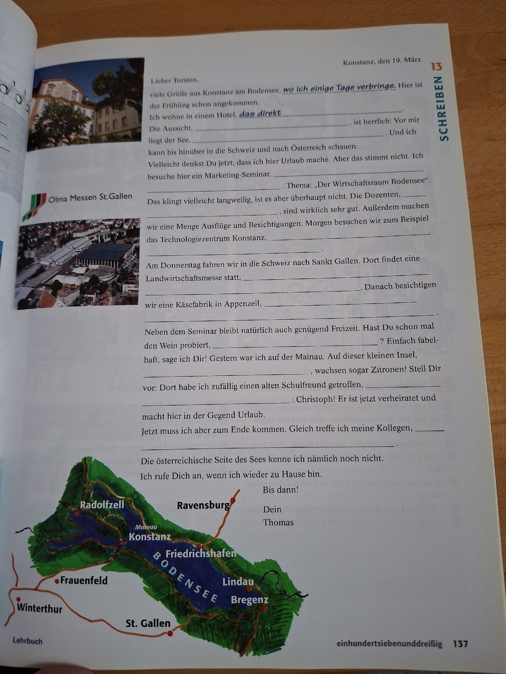 Libri: Delfin Lehr- und Arbeitsbuch Teil 2 – Usato da Zürich venduto da wildflower26 3