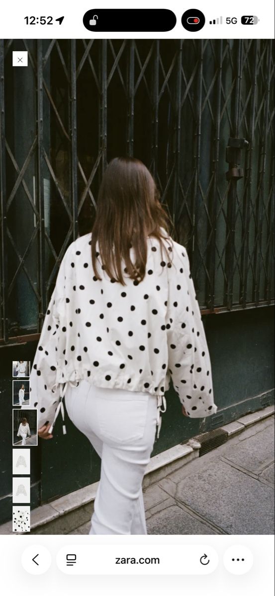 Zara Giacche: Zara polka dot jacket never used size M – Nuovo (secondo la descrizione) da Beringen venduto da Edu-Nati 2