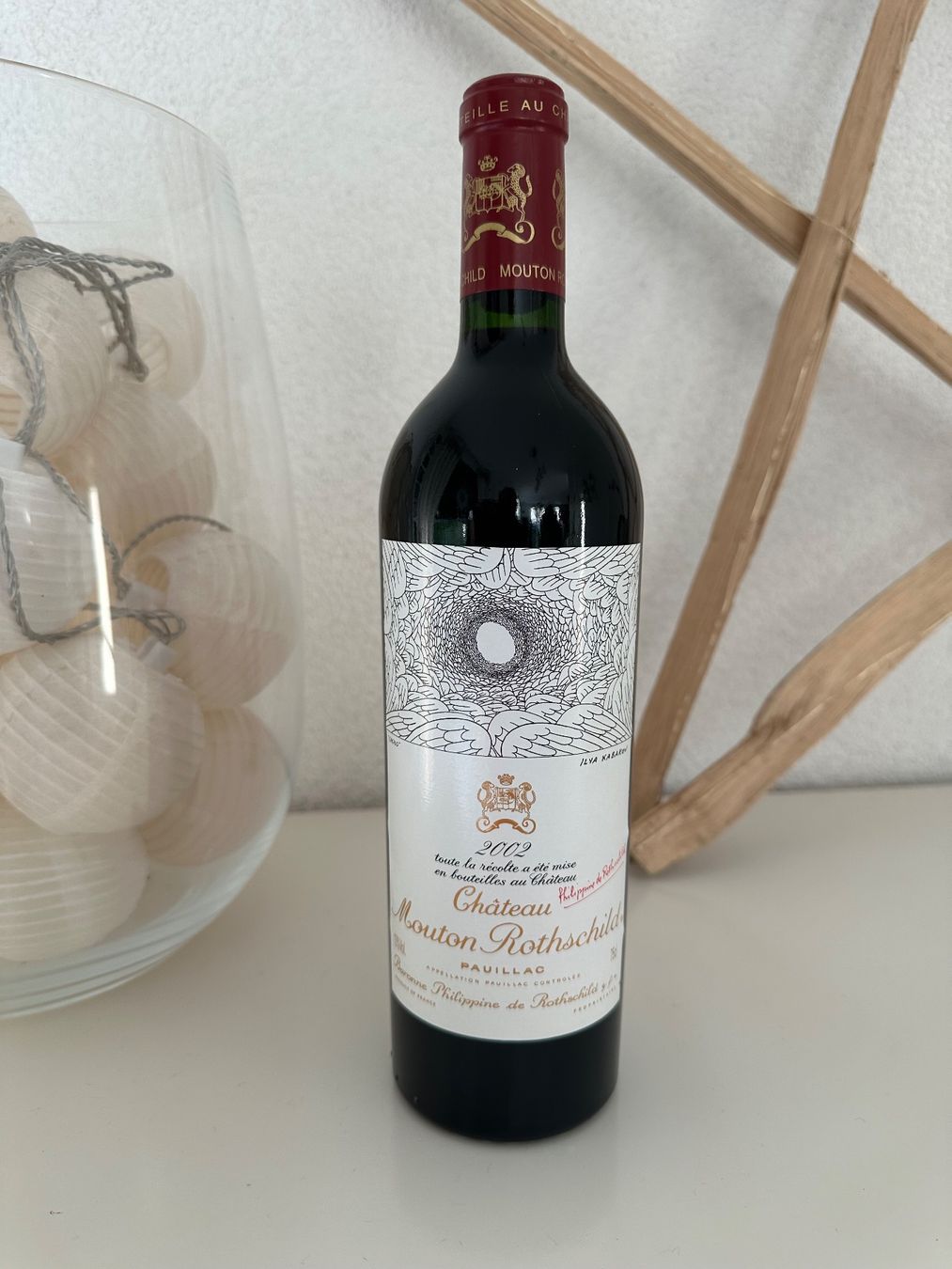 Mouton Rothschild Vino: Château Mouton Rothschild 2002 – Nuovo (secondo la descrizione) da Yens venduto da Rilou80