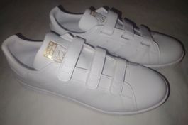 ADIDAS STAN SMITH SNEAKER * KLETTVERSCHLUSS SCHUHE * 47 1/3