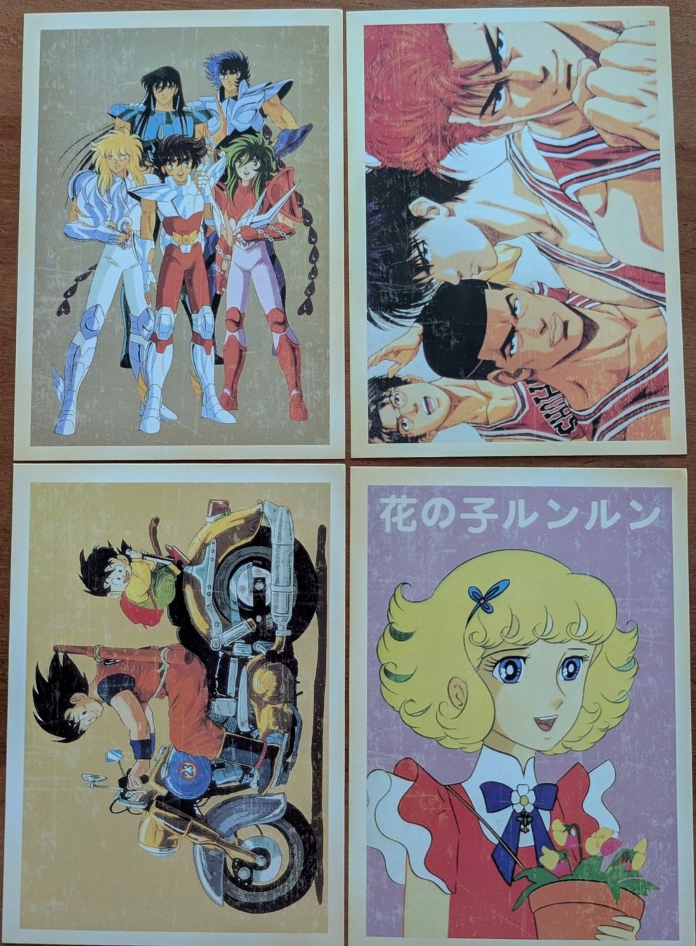Cartoline postali: Retro Postkarten / 4 Ansichtskarten A6 Mangas, asiatisch – Nuovo (secondo la descrizione) da Zürich venduto da Milk-and-Chicken