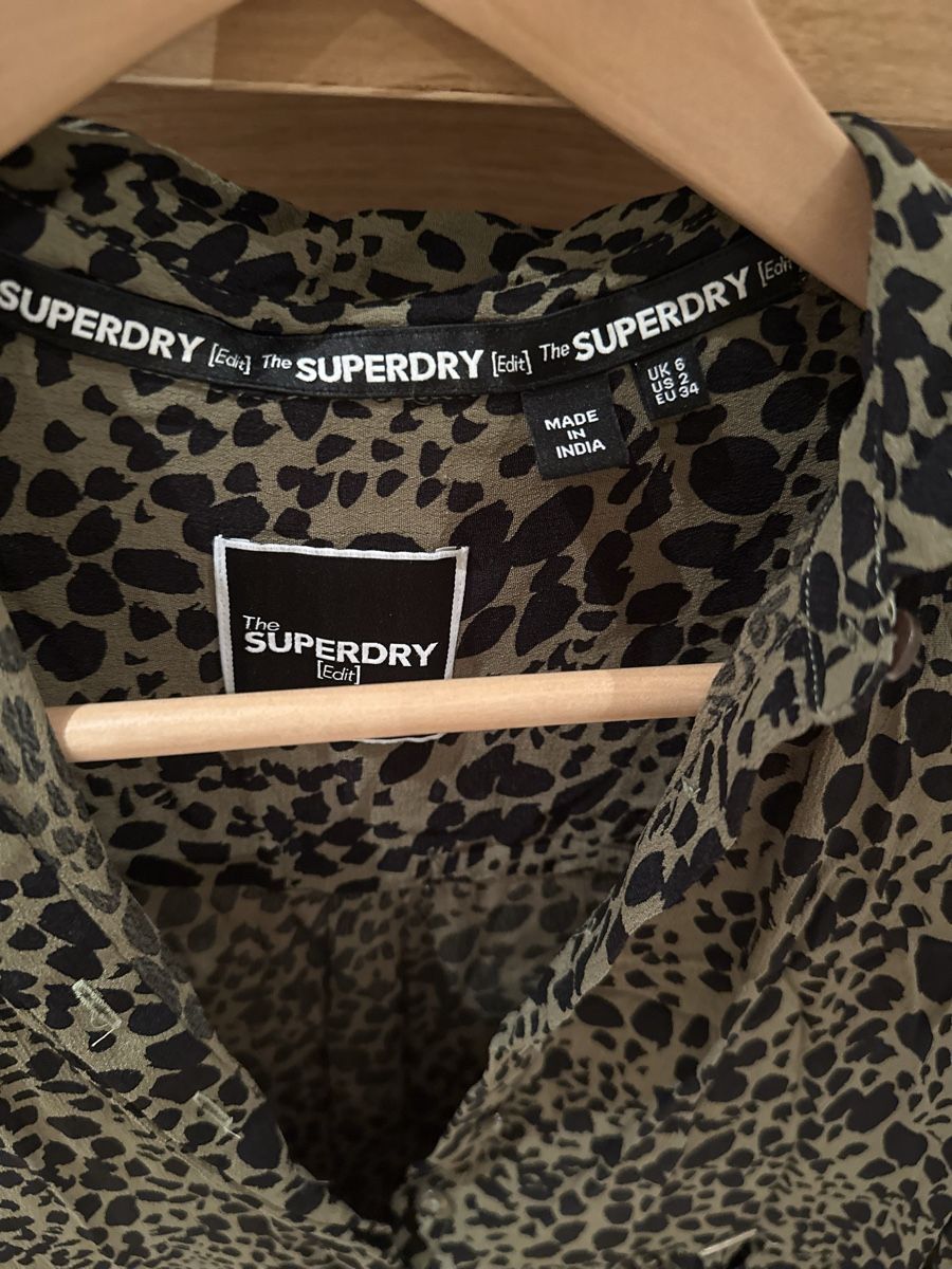 Superdry Vestiti: Grünes Superdry Kleid Grösse 34 – Usato da Oberwil-Lieli venduto da Claudine_1988 3