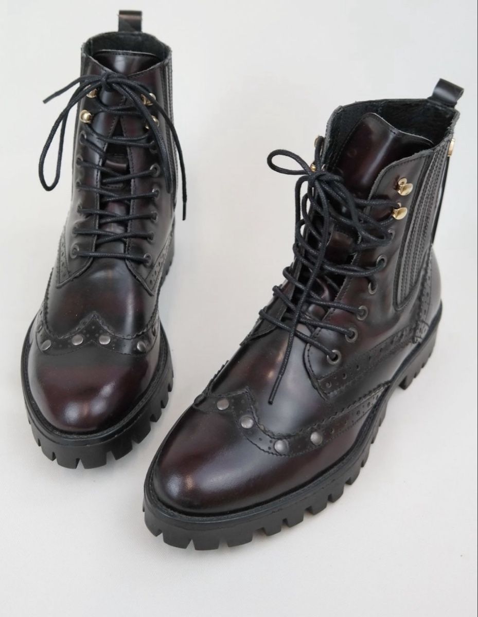 Replay Scarpe da donna: Replay Leather Ankle Boots – Nuovo (secondo la descrizione) da Lugano venduto da cri_djb