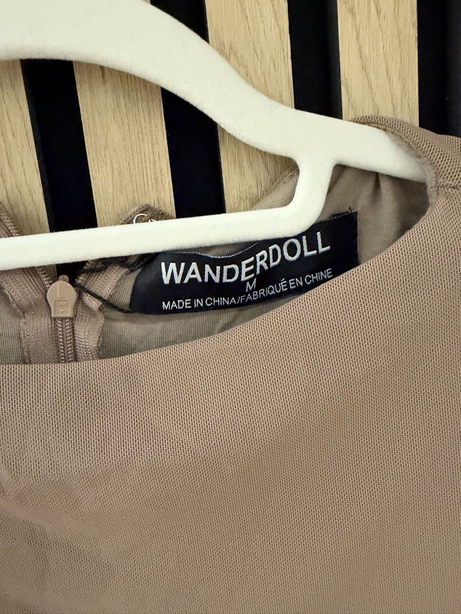 Vestiti: Wanderdoll Kleid braun drapiert Grösse M – Usato da Illnau venduto da iva_ck2d 3