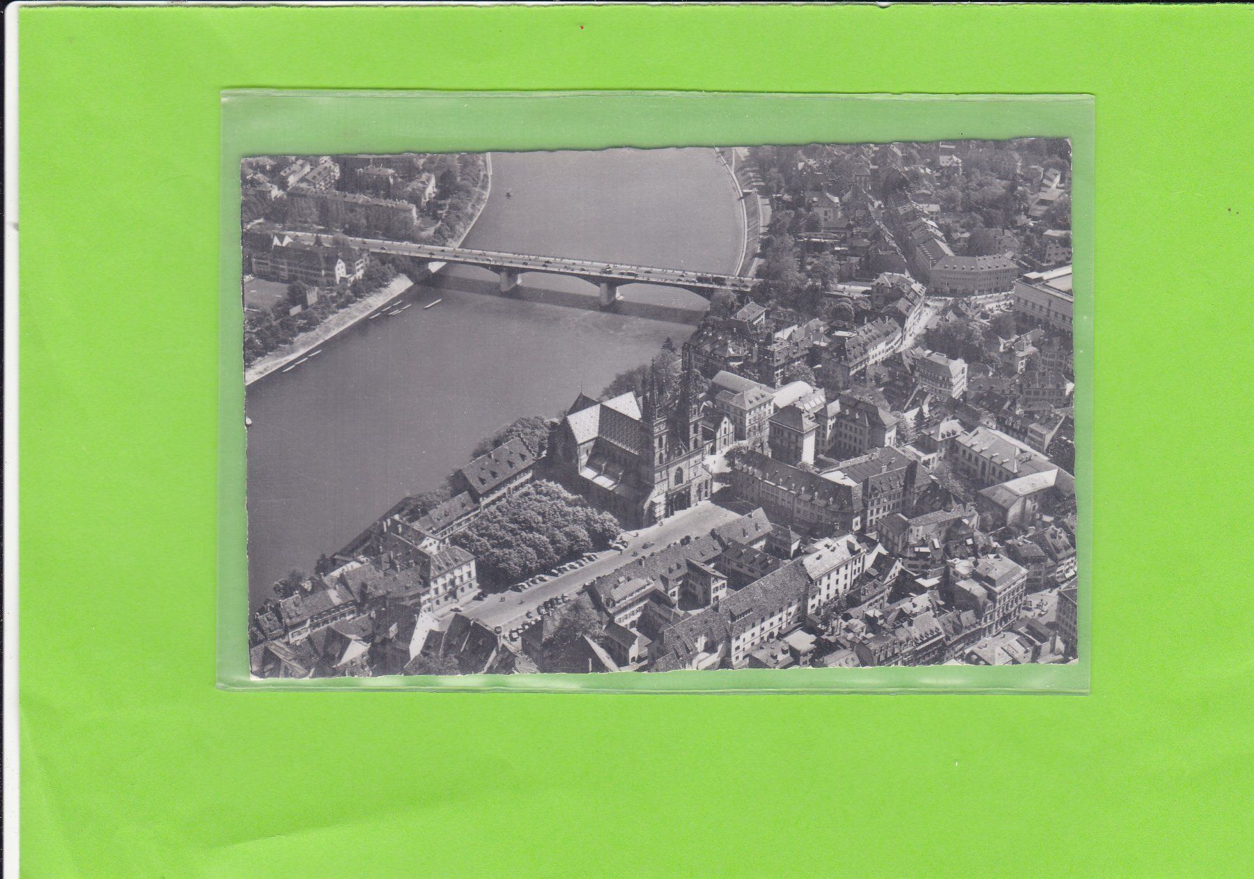 Cartoline postali: Flug Foto: Basel – Usato da St. Peterzell venduto da neckertal