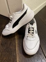 Puma Sneaker, Gr. 37.5, weiss/schwarz, Top Zustand