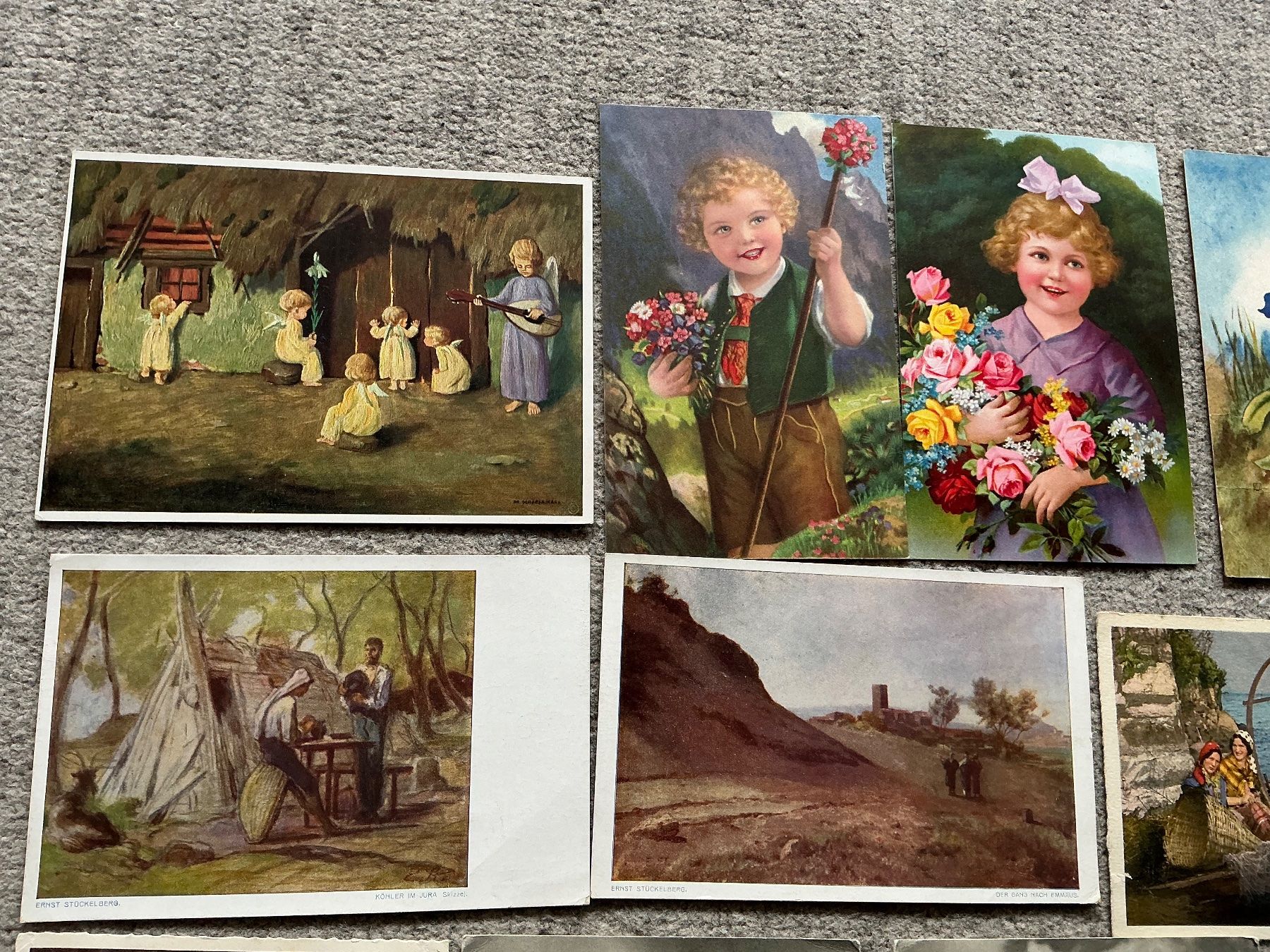 Cartoline postali: 16 Alte Ansichtskarten, Vintage Postkarten, Konvolut, Top! – Usato da Jona venduto da Jancy60 1