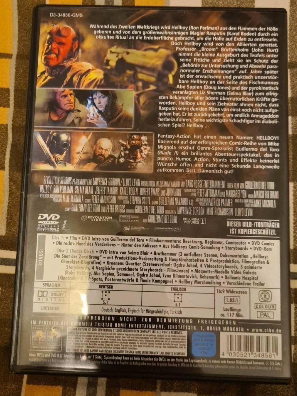 Tutti i DVDs: Hellboy 2-Disc Special-Edition – Nuovo (secondo la descrizione) da Oberkirch LU venduto da ThE_CoLLecTor666 1