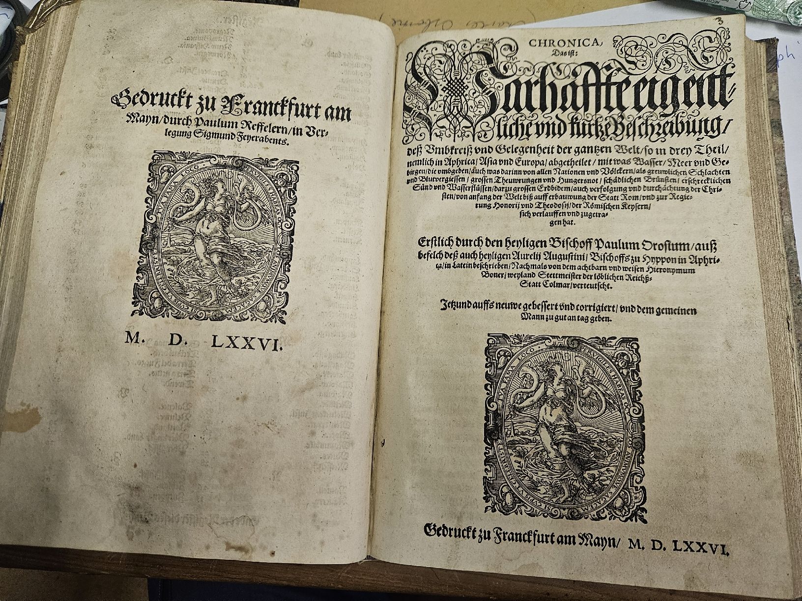 Livres: buch  antik 1576 – D'occasion à Schwellbrunn par Omega-alpha 6