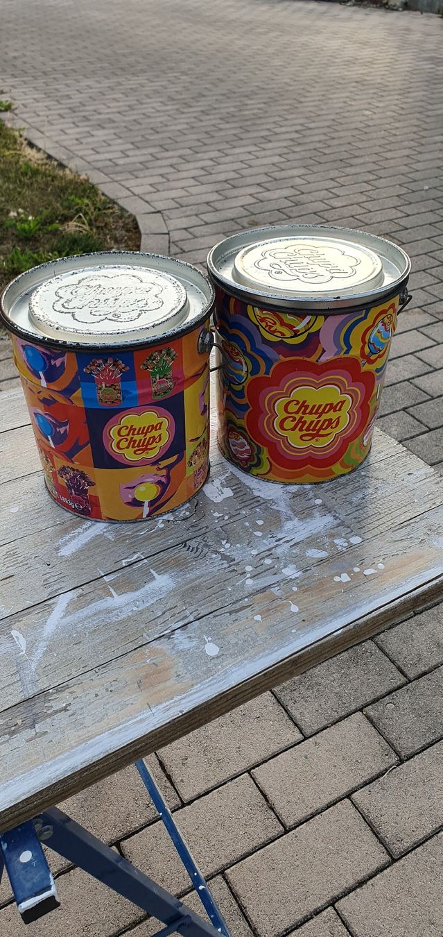 Altro per la casa: 2 Chupa Chups Eimer, Blecheimer, Top Zustand, Vintage! – Usato da Utzenstorf venduto da Filetto 2